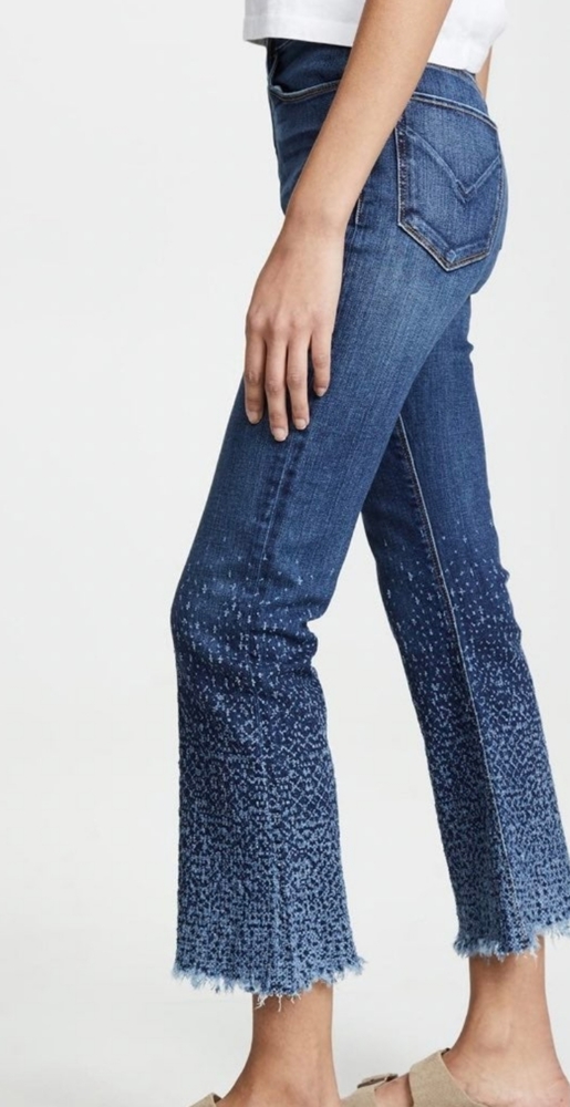 Hudson Holly Flare Highwaist Ankle Denim Jeans - Picture 8 of 12